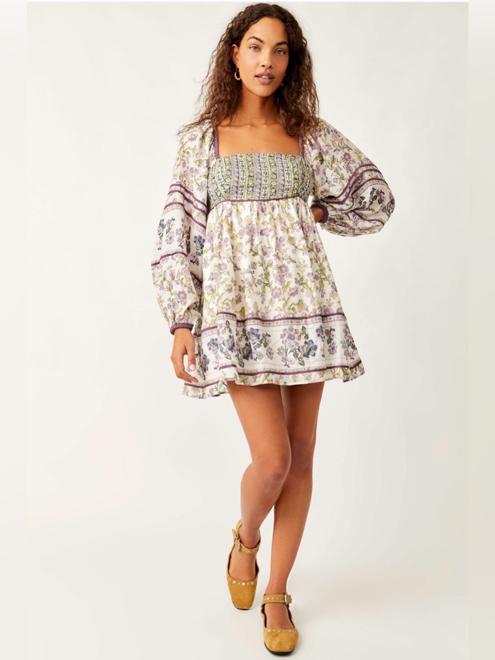 Free People Endless Afternoon Mini Dress
